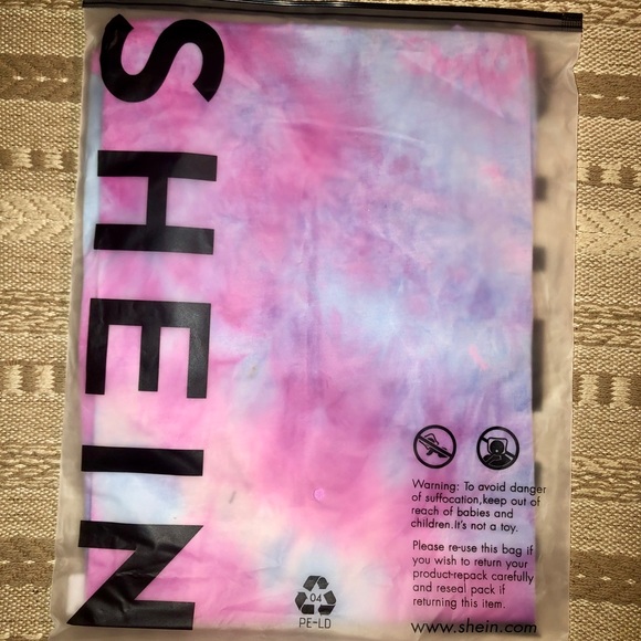 RESTOCKED! Tie Dye Short Sleeve Mini Dress S M - Picture 7 of 7